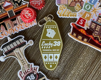 Lucky 38 Vintage Motel Tag