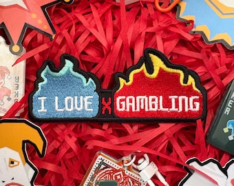Balatro I LOVE GAMBLING Patch