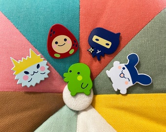 Tamagotchi  Gummy Enamel Pins