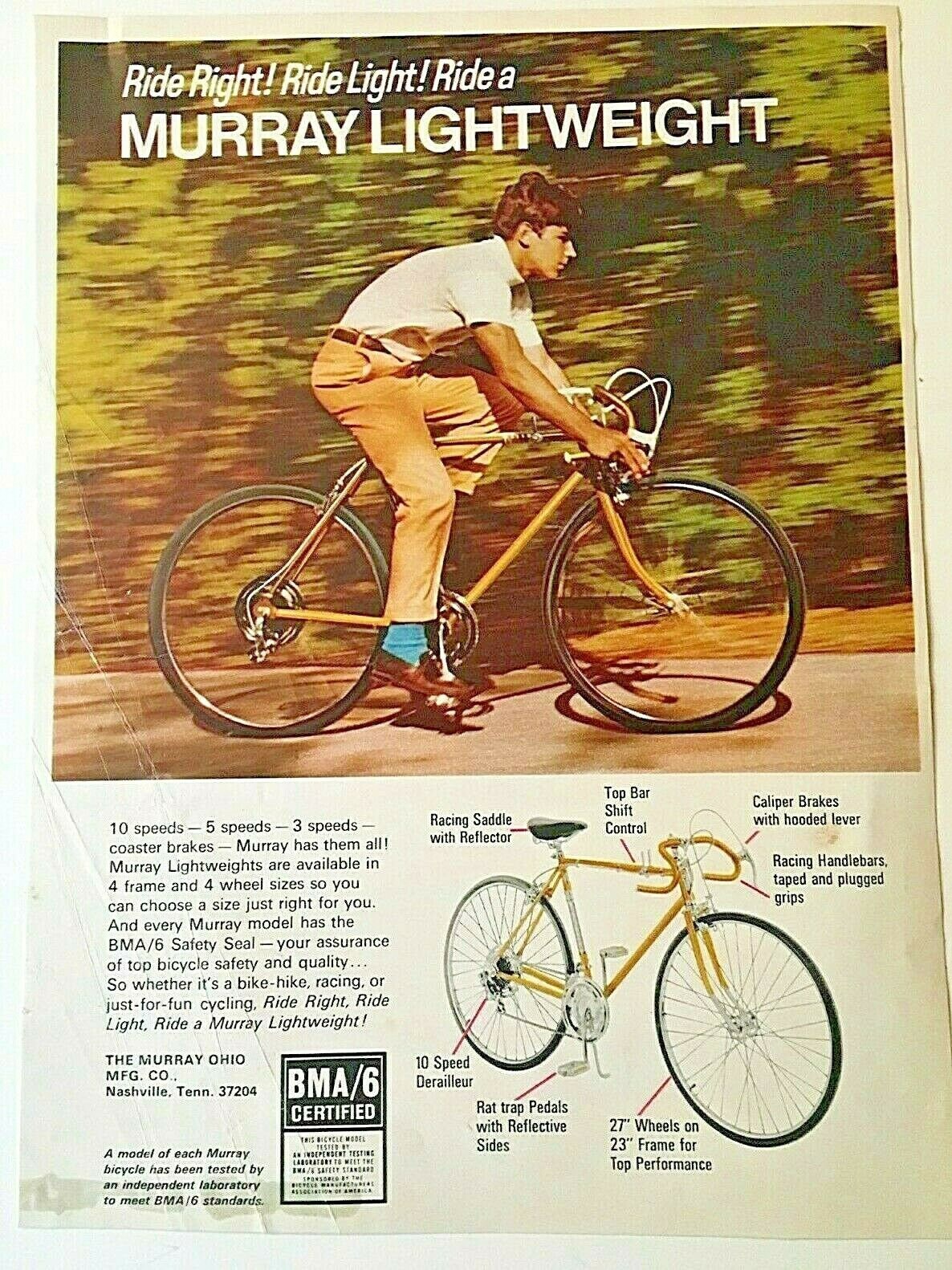 1970 murray bicycle