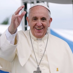 PAPIEŻ FRANCISZEK BŁYSZCZĄCY Plakat Obrazek Zdjęcie Baner katolicki argentyński biskup