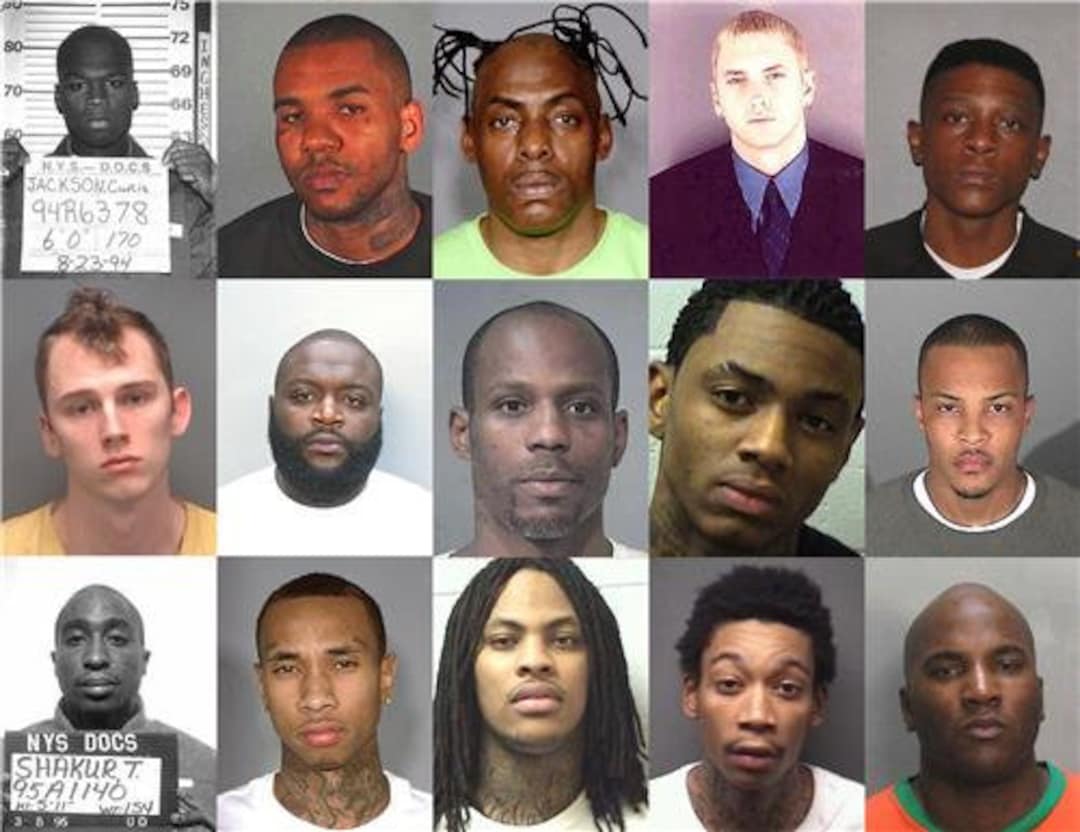 RAP MUG SHOTS Glossy Poster Picture Photo Mugshot Whiz Mgk Ross Tyga