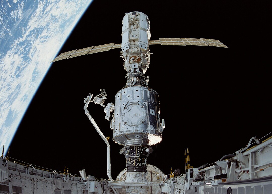 Zarya Space Station Iss Module Fgb Glossy Poster Picture Photo Print ...