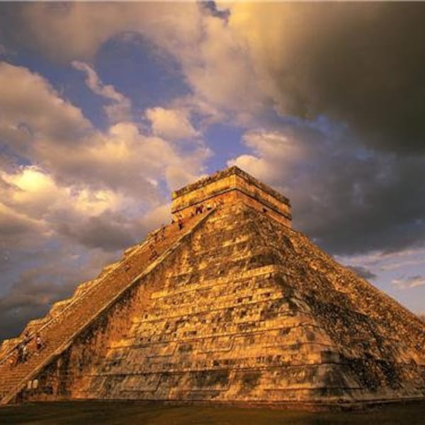 CHICHEN ITZA GLOSSY Poster Picture Photo mexico maya pyramid city yucatan