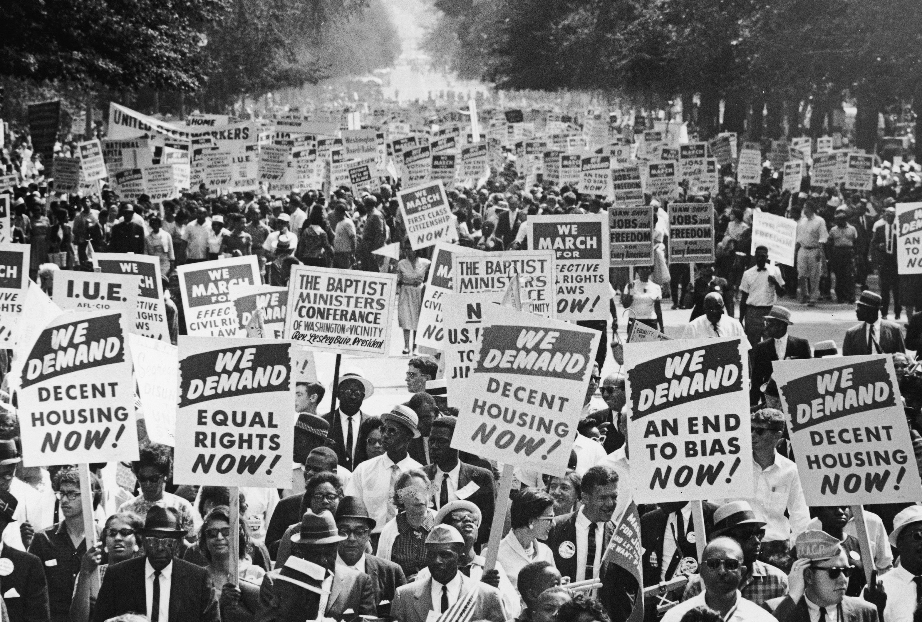 CIVIL RIGHTS MARCH Protest Glossy Poster Picture Photo Banner Etsy