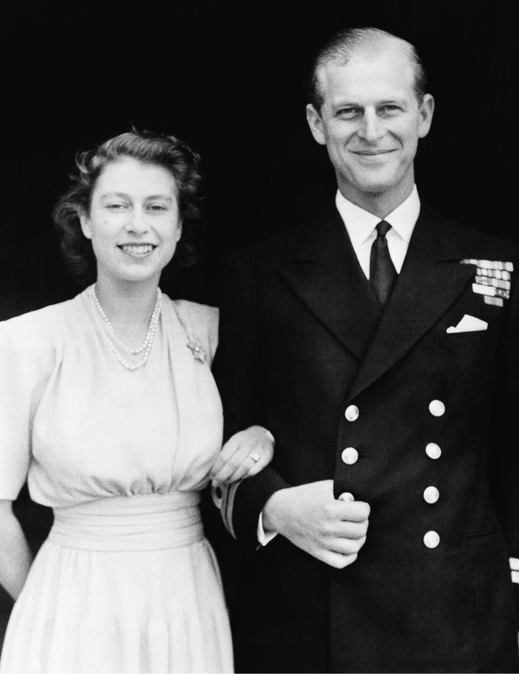 Prince Philip & Queen Elizabeth Glossy Poster Picture Photo | Etsy