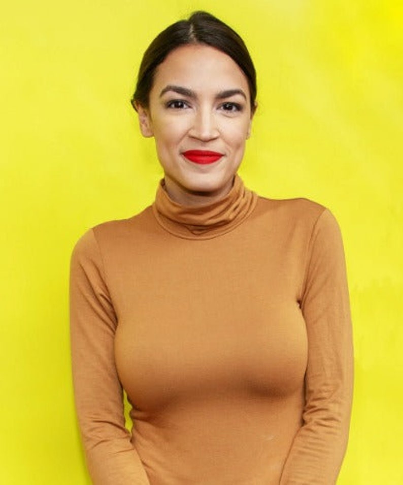 Alexandria Ocasio Cortez GLOSSY POSTER PICTURE Photo Print Banner Aoc image 1