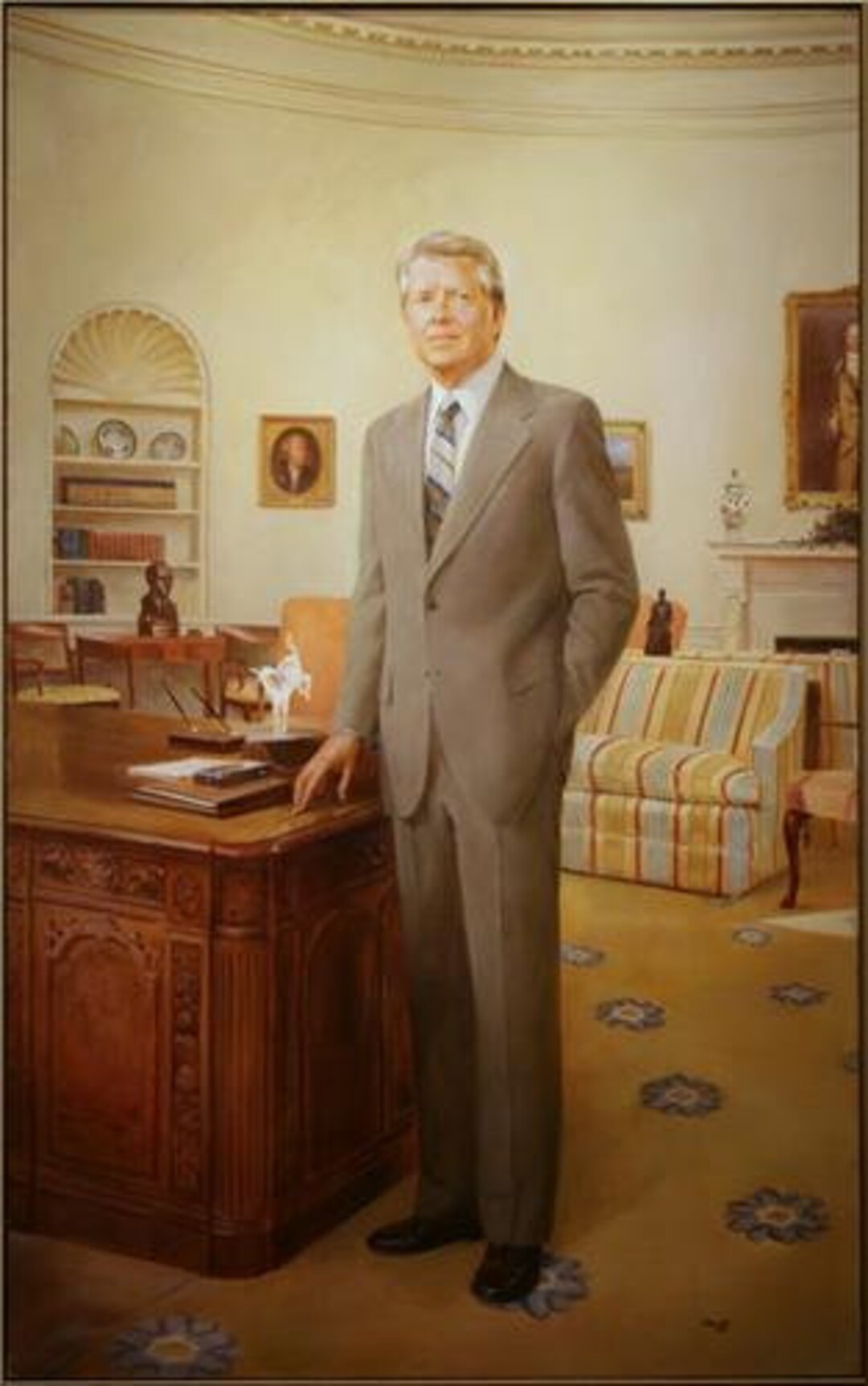 JIMMY CARTER PORTRAIT Glossy Poster Picture Photo President - Etsy
