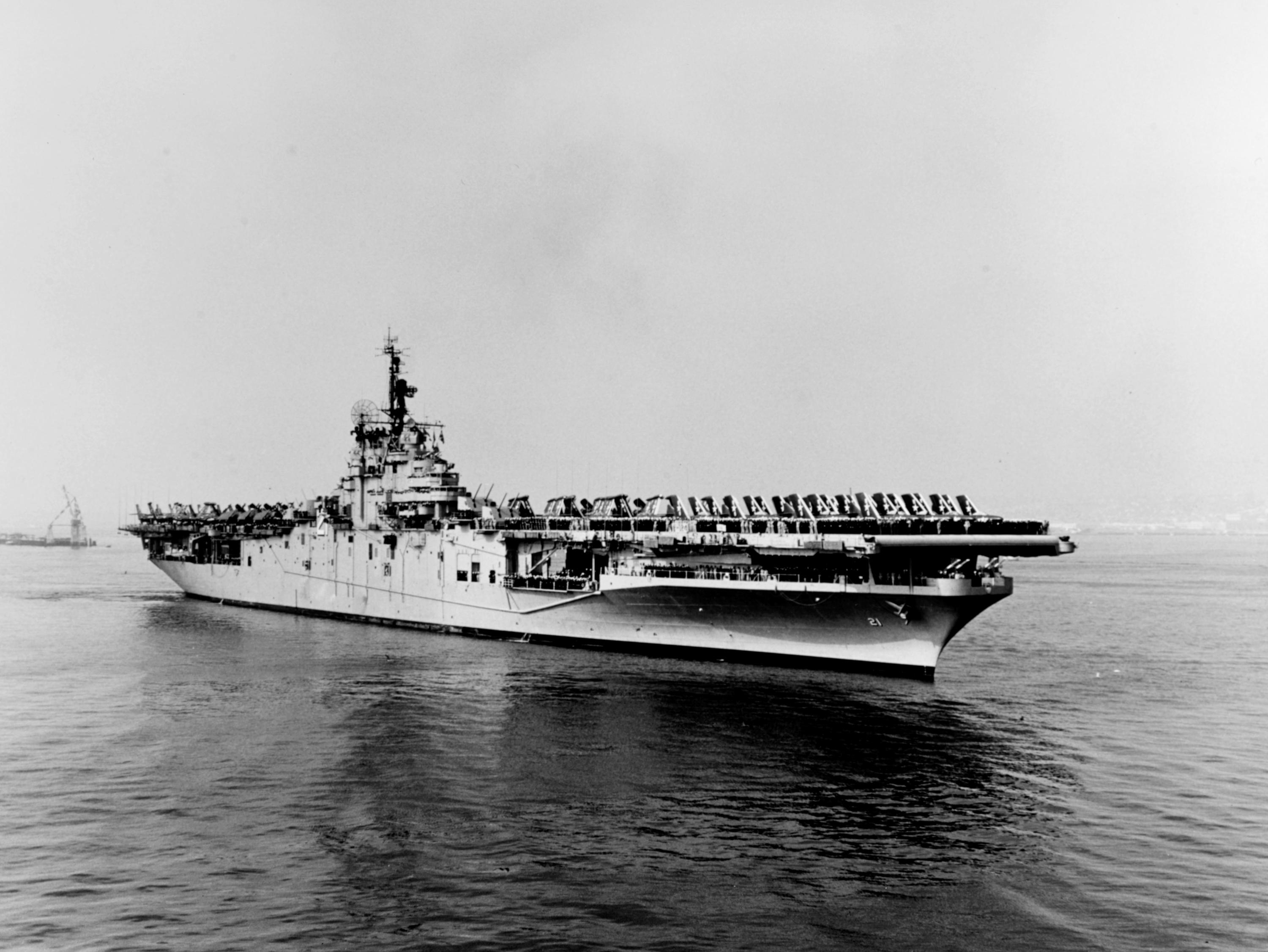 Uss Boxer Racks Uss Boxer Carrier Ship Cva-21 1954 Poster Picture Photo Print Banner ...