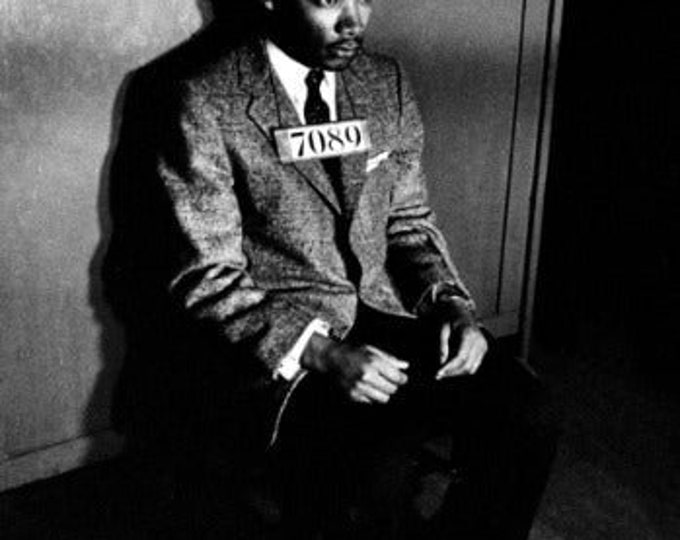 MARTIN LUTHER KING Jr Mugshot Glossy Poster Picture Photo Etsy