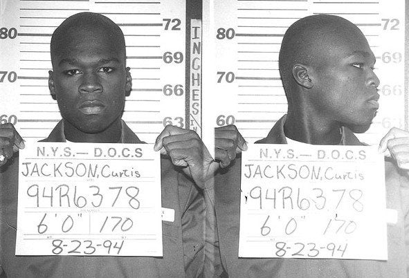 50 Cent Mug Shot Glossy Poster Picture Photo Rap Hip Hop G - Etsy
