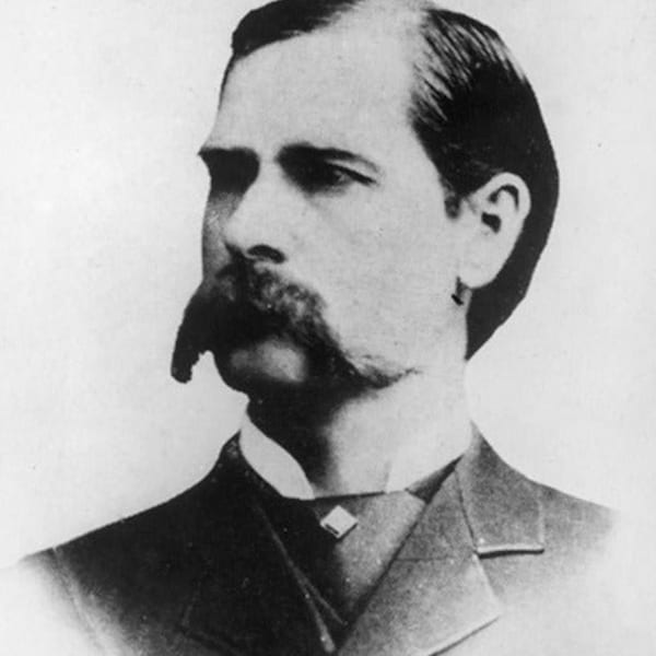 WYATT EARP OLD American West Glossy Poster Picture Banner Print Photo