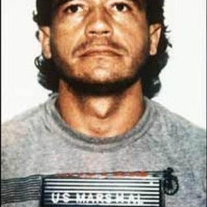 CARLOS LEHDER MUGSHOT Glanzende poster foto foto afdruk Medellin kartel