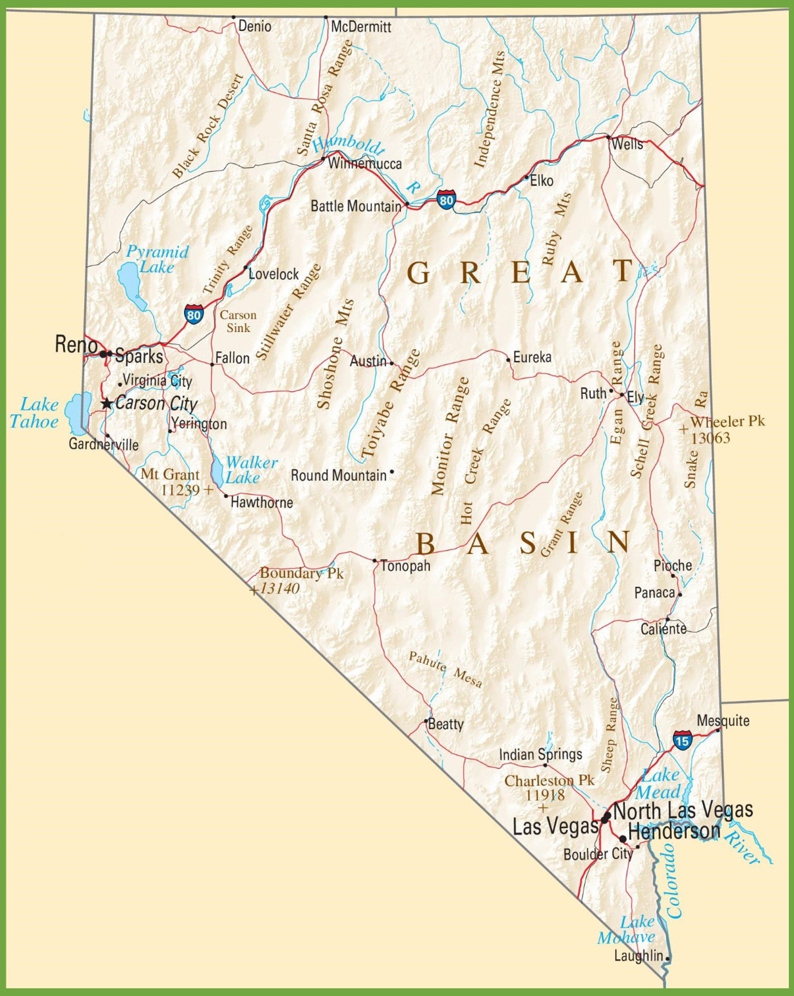 Nevada State Road Conditions - 9xyyak2