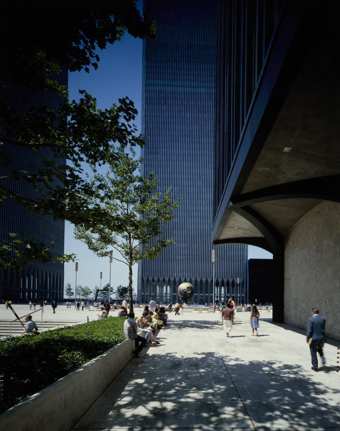 World Trade Center Entrance Plaza Wtc Nyc Glossy Poster Picture Photo 