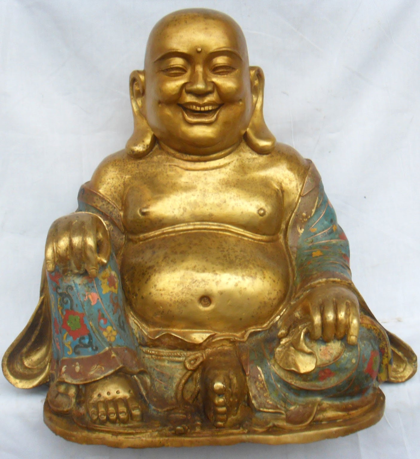 GOLDEN BUDAI STATUE Glossy Poster Picture Photo buddha hotei Etsy