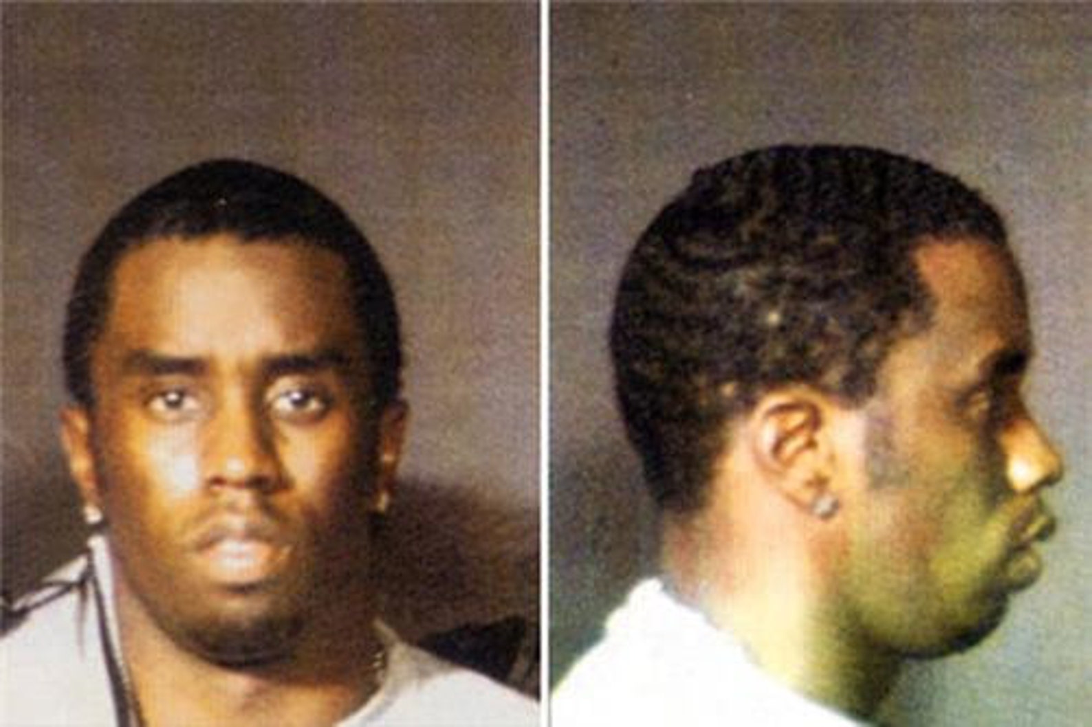 P DIDDY MUG SHOT Glossy Poster Picture Photo Mugshot Puff Daddy Sean
