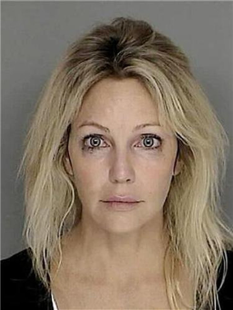 HEATHER LOCKLEAR MUG Shot Glossy Poster Picture Photo mugshot melrose blonde image 1