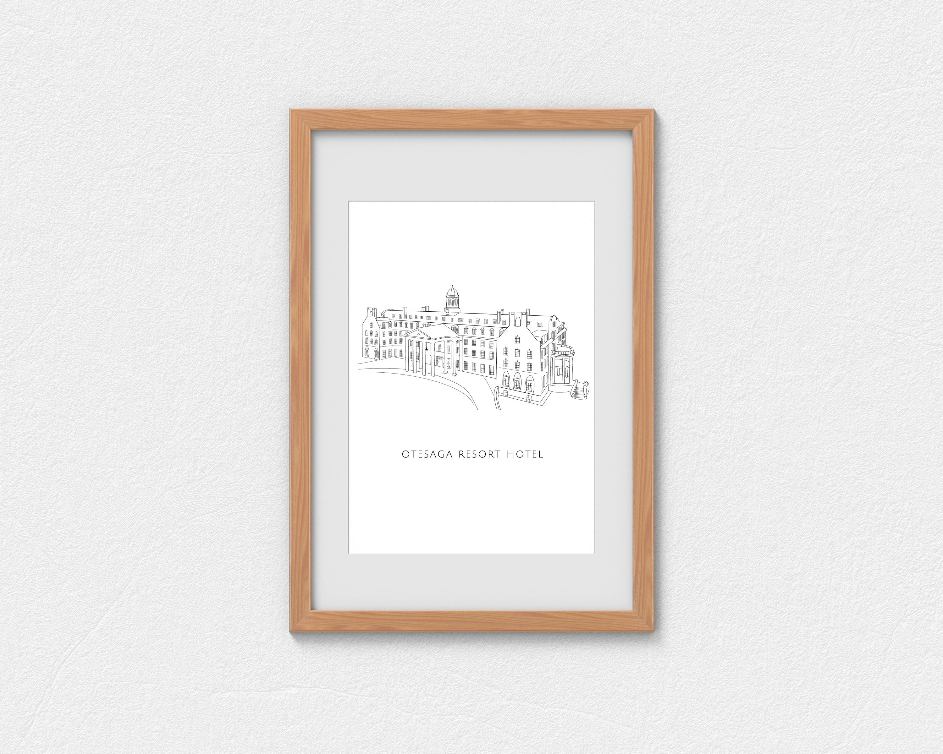 PHYSICAL OTESAGA PRINT Cooperstown Art Instant Download - Etsy