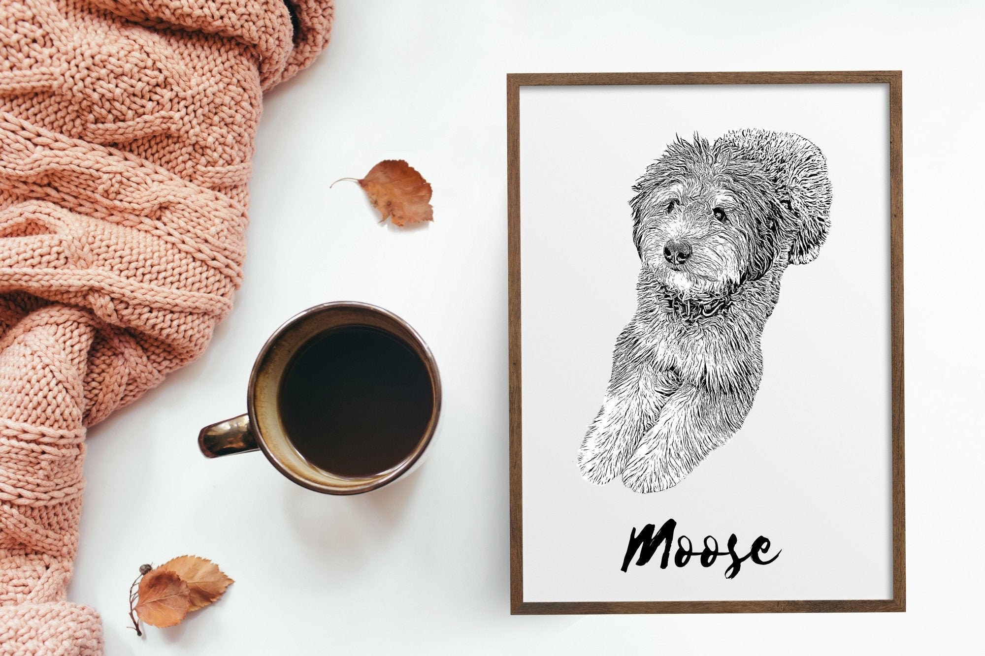 PUPPY WALL ART Personalized Pet Art Puppy Nursery Art Etsy