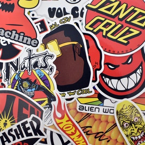 Skateboard Stickers Etsy
