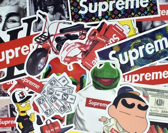 supreme vans sticker