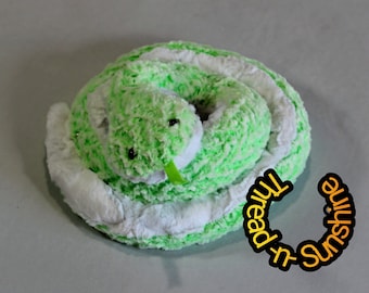 Minky Plush Snake Stuffed Animal: 5ft Weighted Sensory Toy