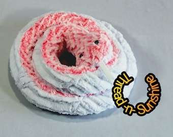 Minky Plush Snake Stuffed Animal: 5ft Weighted Sensory Toy