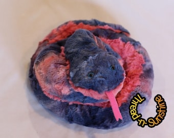 Minky Plush Snake Stuffed Animal: 5ft Weighted Sensory Toy