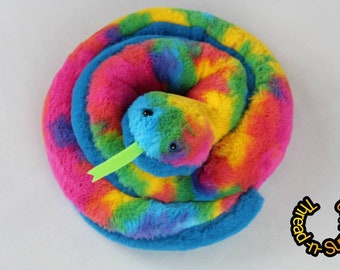 Minky Plush Snake Stuffed Animal: 5ft Weighted Sensory Toy