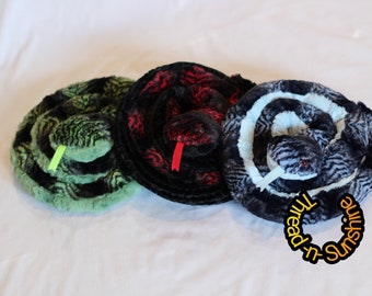 Minky Plush Snake Stuffed Animal: 5ft Weighted Sensory Toy