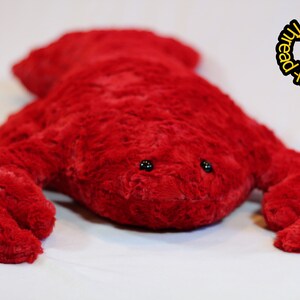 Lobster stuffed animal-stuffed minky lobster-soft lobster stuffie bild 6