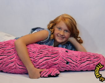 Minky Plush Alligator Stuffed Animal - 55 Inch Jumbo Stuffie