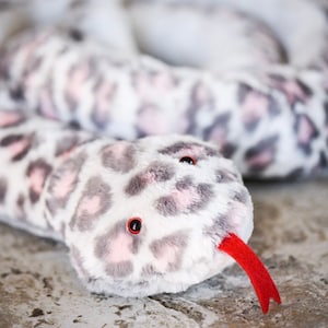 Minky Plush Snake Stuffed Animal: 5ft Weighted Sensory Toy