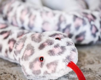 Minky Plush Snake Stuffed Animal: 5ft Weighted Sensory Toy