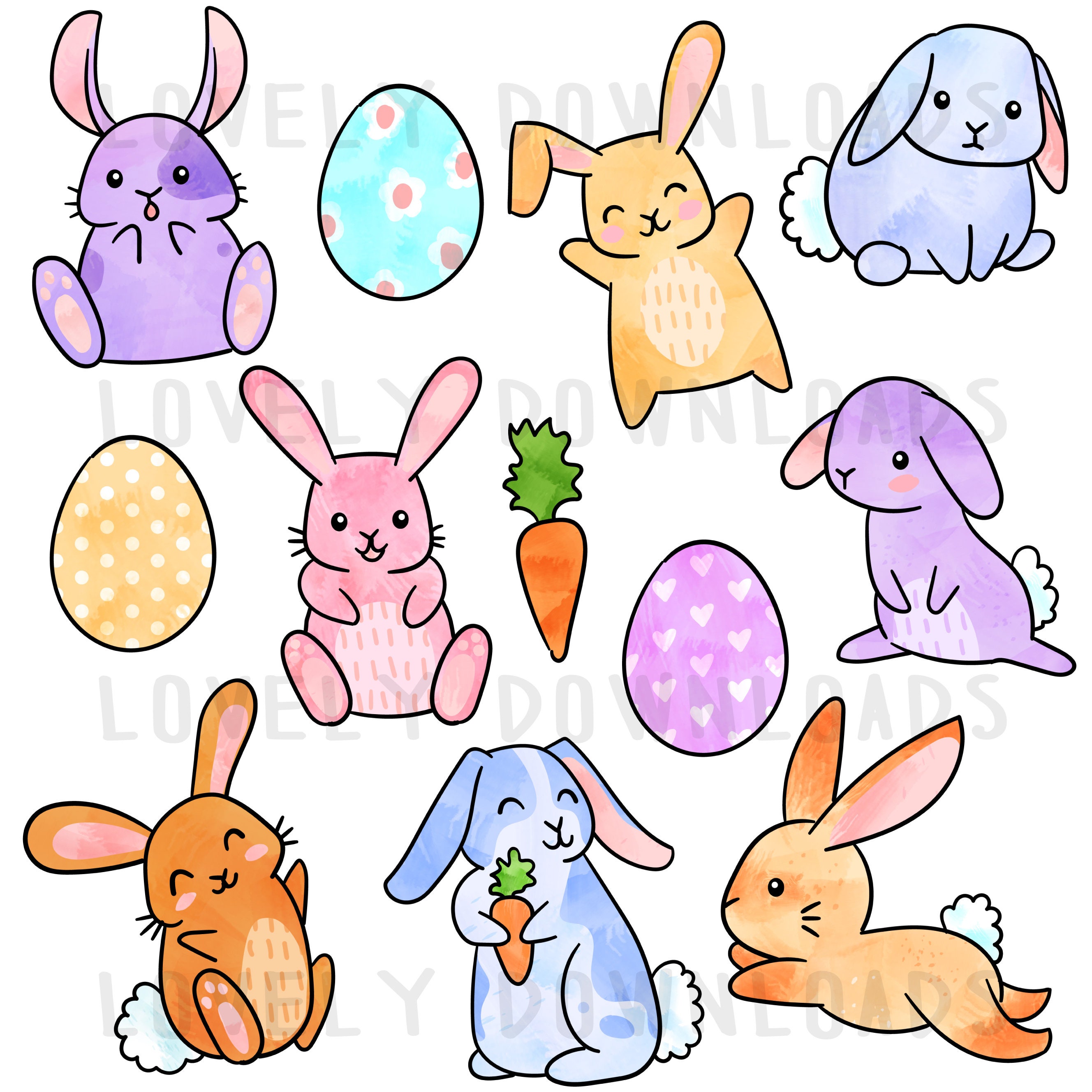Adorable Bunnies & Easter Eggs: An Asian Celebration - s5w3akg