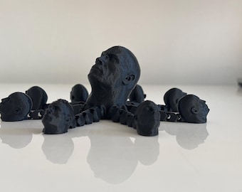 Dwayne “the rock” Johnson octopus figurine