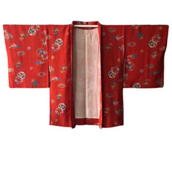 Vintage Japanese Silk Jacket Haori