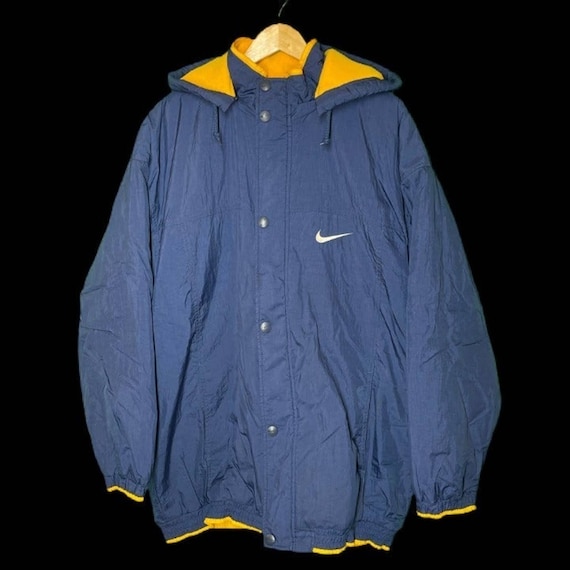 Nike blue hotsell and yellow jacket