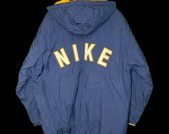 bright yellow nike jacket