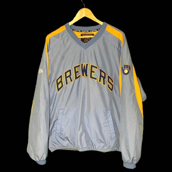 brewers pullover jacket
