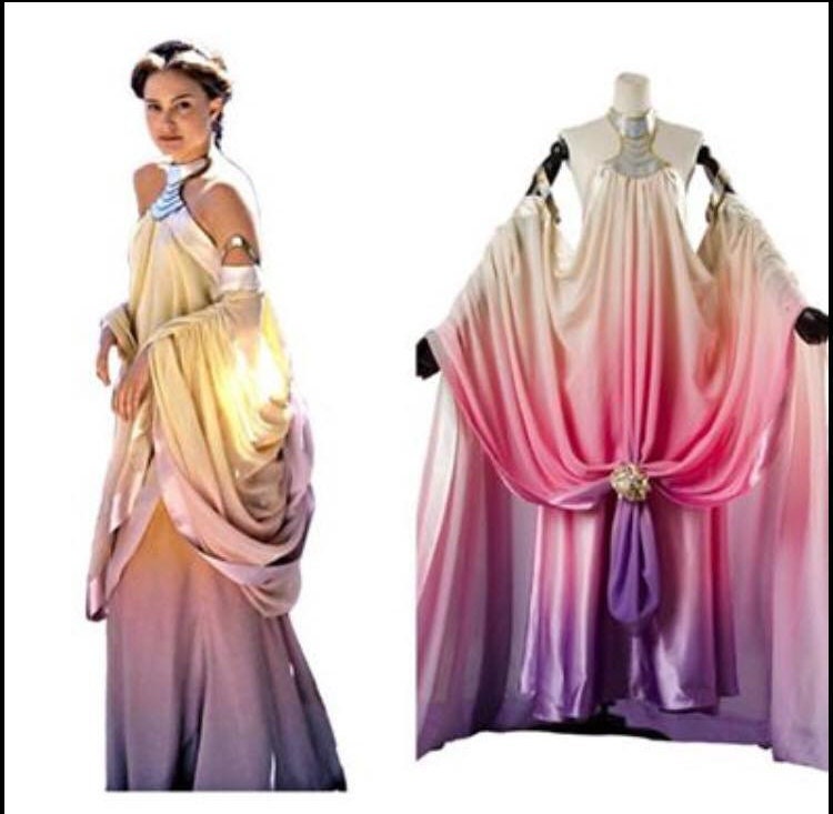 Padmé Amidala Gown Purple Gradient Naberrie Lake Cosplay - Etsy