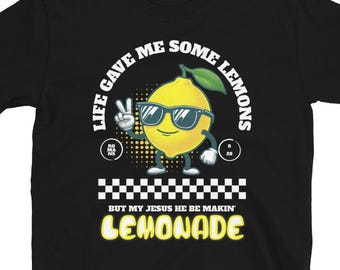 Limonadeshirt christelijke artiest concertmerchandise limonade Jezusshirt
