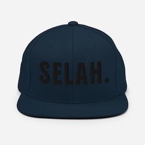 Selah- Snapback Hat