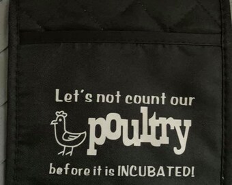 Let’s not count our poultry Moira rose oven mitt