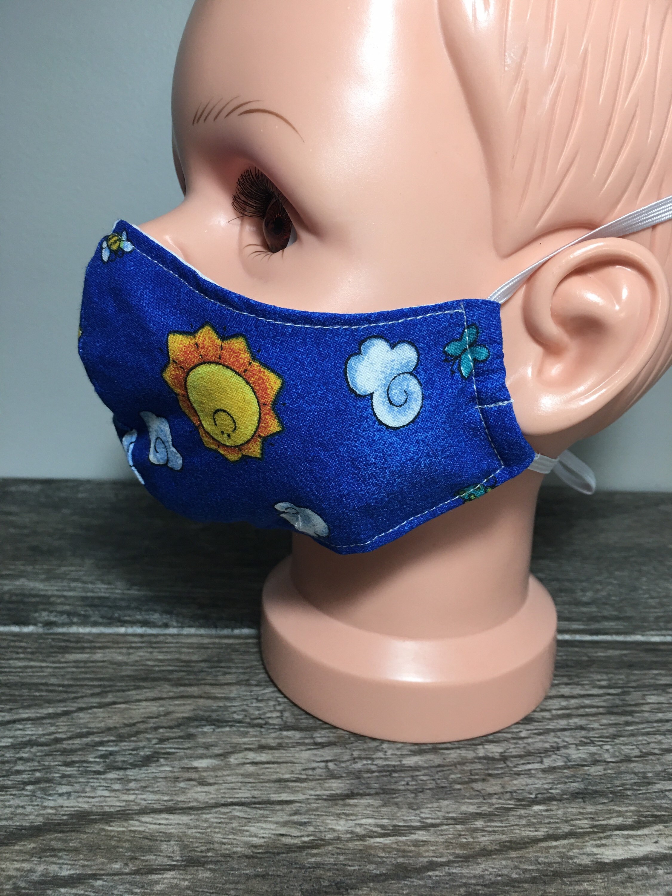 Small child mask toddler kids face mask fits 25 years. Etsy