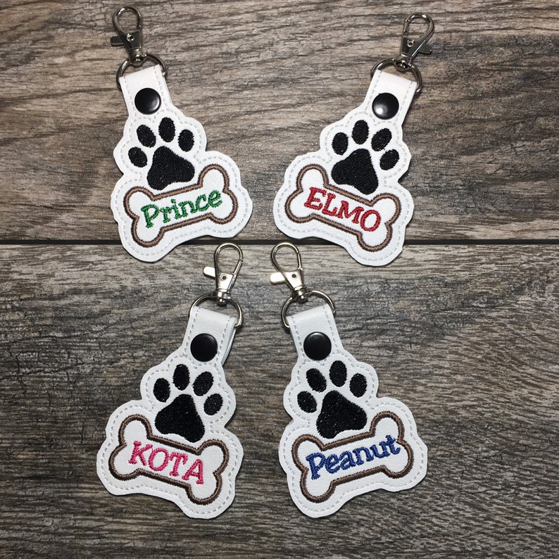 Personalized Dog Charm for Harness or Hang on Your Bag Use as Etsy