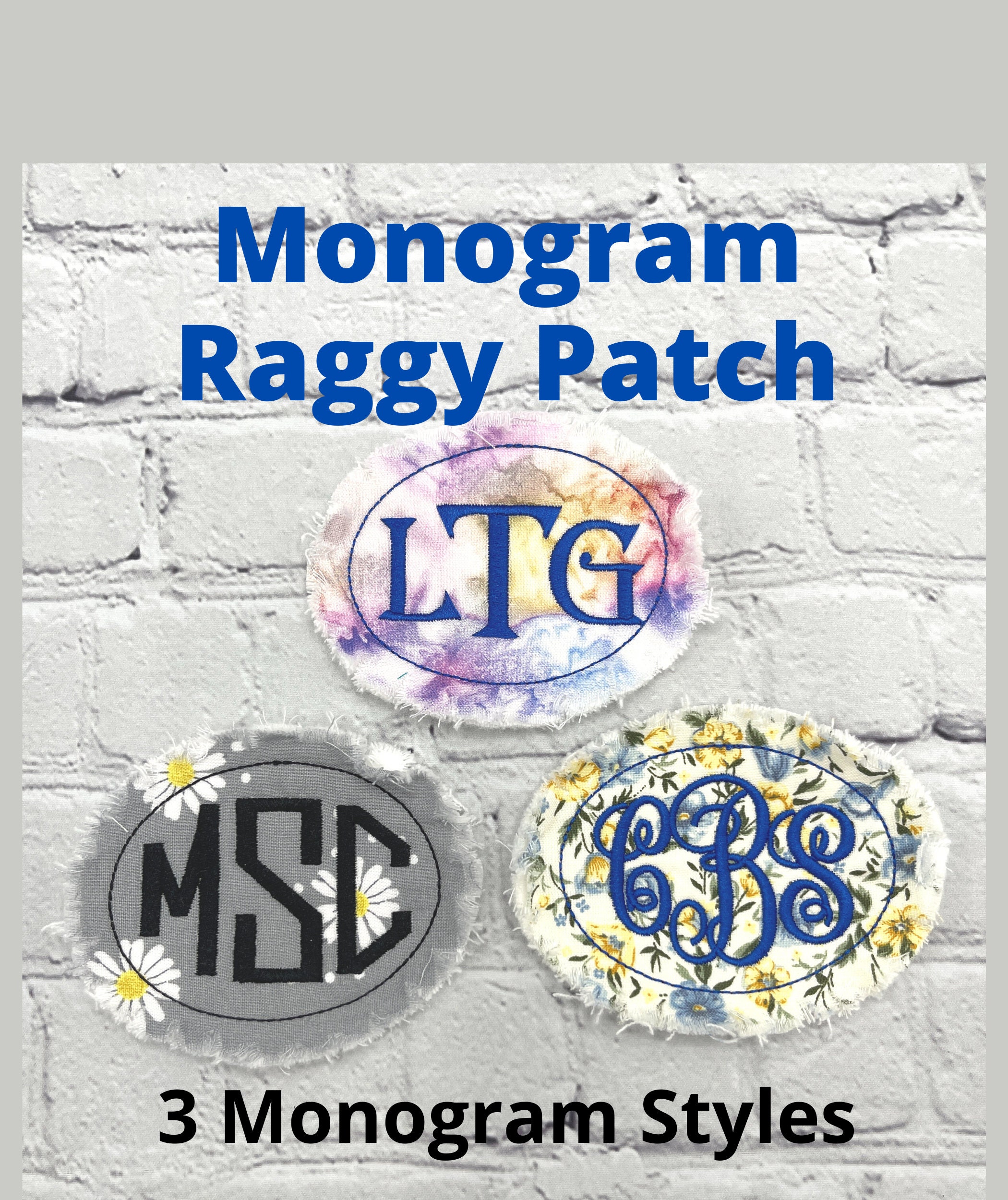 Raggy Style Sublimation Patch - 10 Pack with Free Shipping – Shy Screen  Print Transfers