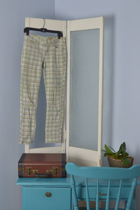 J Crew Plaid Beach Pants