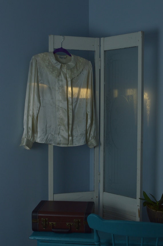 Lace Collar Blouse
